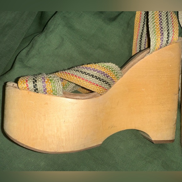 Jeffrey Campbell Platform Wedge Sandals - Picture 7 of 16